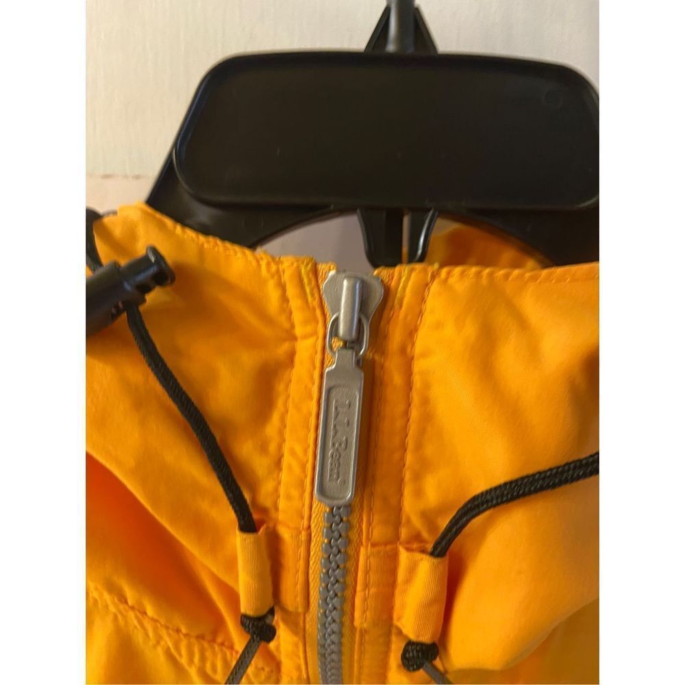 Ll Bean Packable Pouch Jacket Medium Usa Orange - image 3